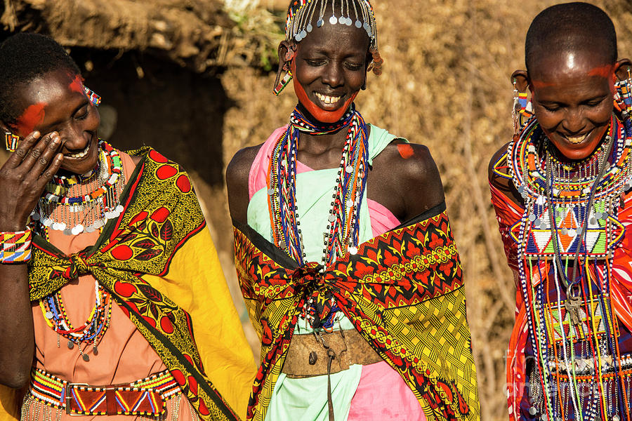 Maasai Merriment Photograph by Paulette Sinclair | Fine Art America