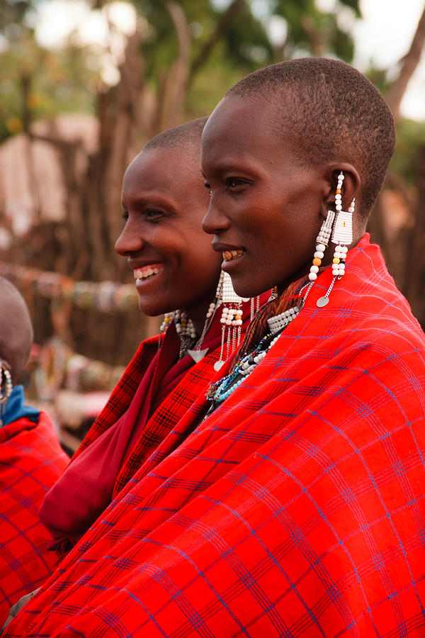 Maasai Women Photograph by Adam Romanowicz