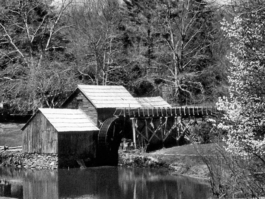 Mabry Mill Again Photograph by Lin Grosvenor