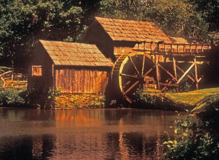 Mabry Mill Photograph by Dennis Cox