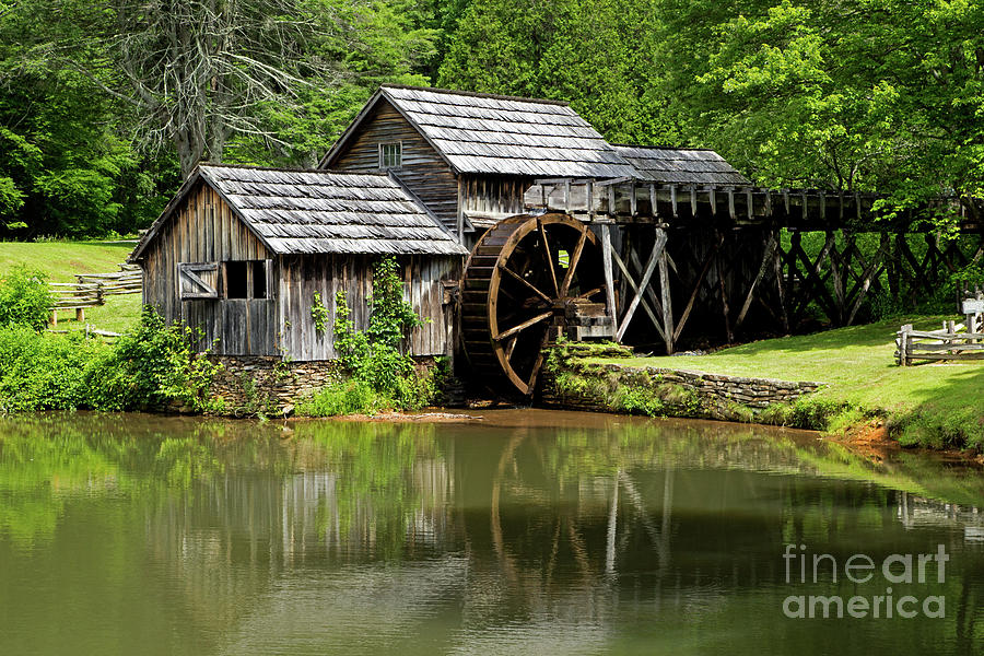 Mabry Mill Photograph by Fred Stearns