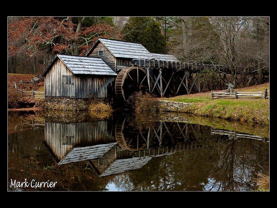 Mabry Mill IV Photograph by Mark Currier