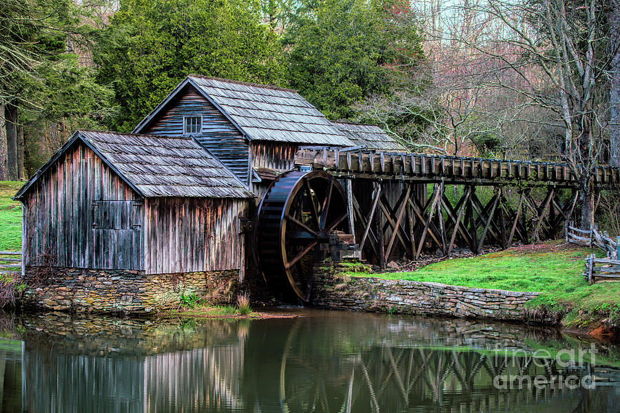 Mabry Mill  Photograph by Robert Loe