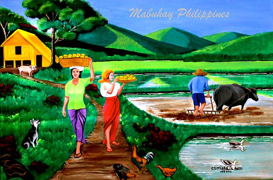 Mabuhay Philippines Painting