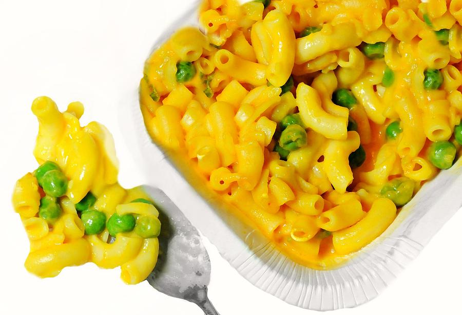 Mac Cheese and Peas Photograph by Diana Angstadt