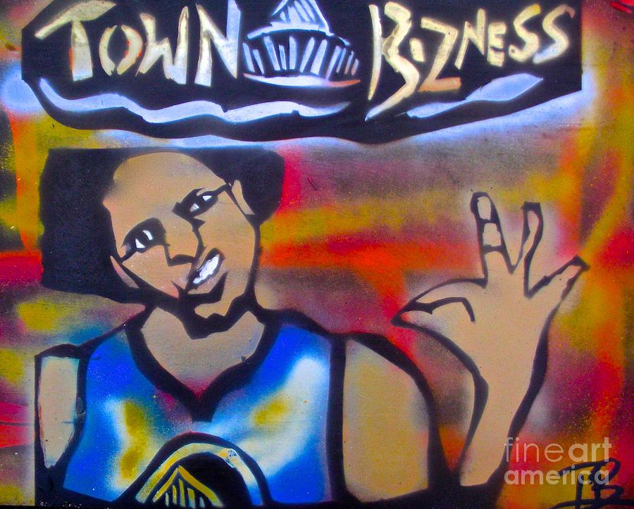 Golden State Warriors Painting - Mac Curry by Tony B Conscious