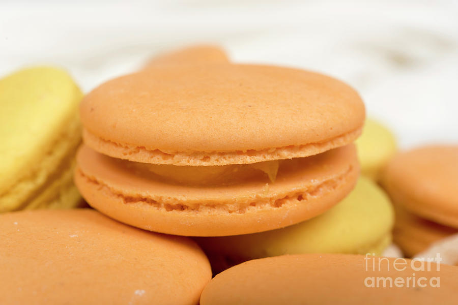 Macaroon Biscuits  Photograph by Ilan Amihai