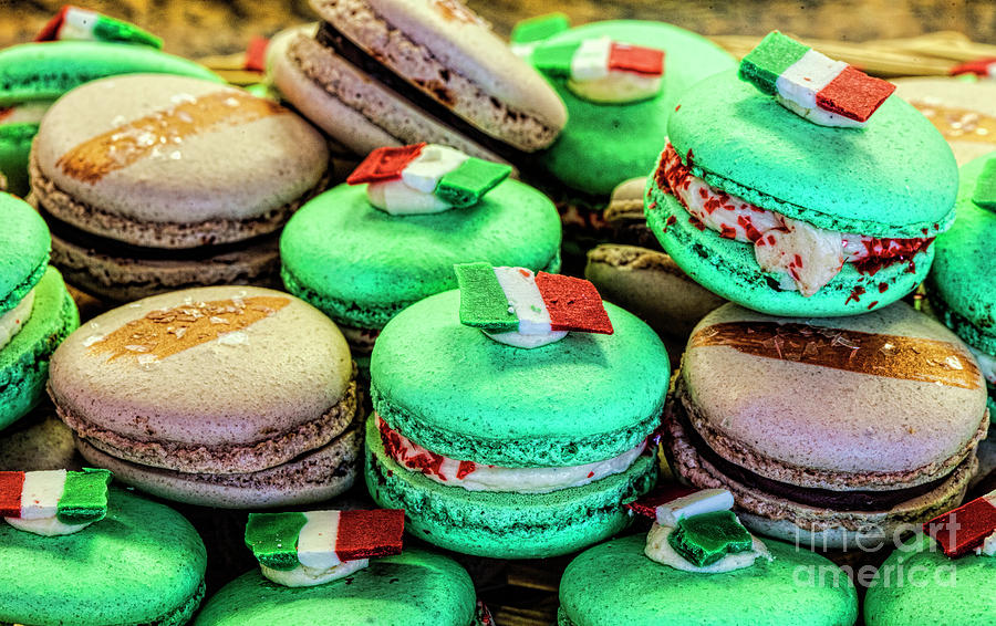 Macaroons Photograph by Shirley Mangini