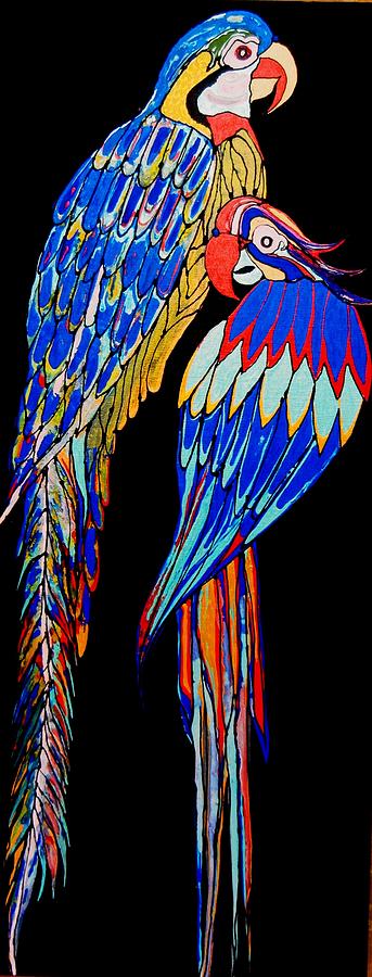 Macaws Painting