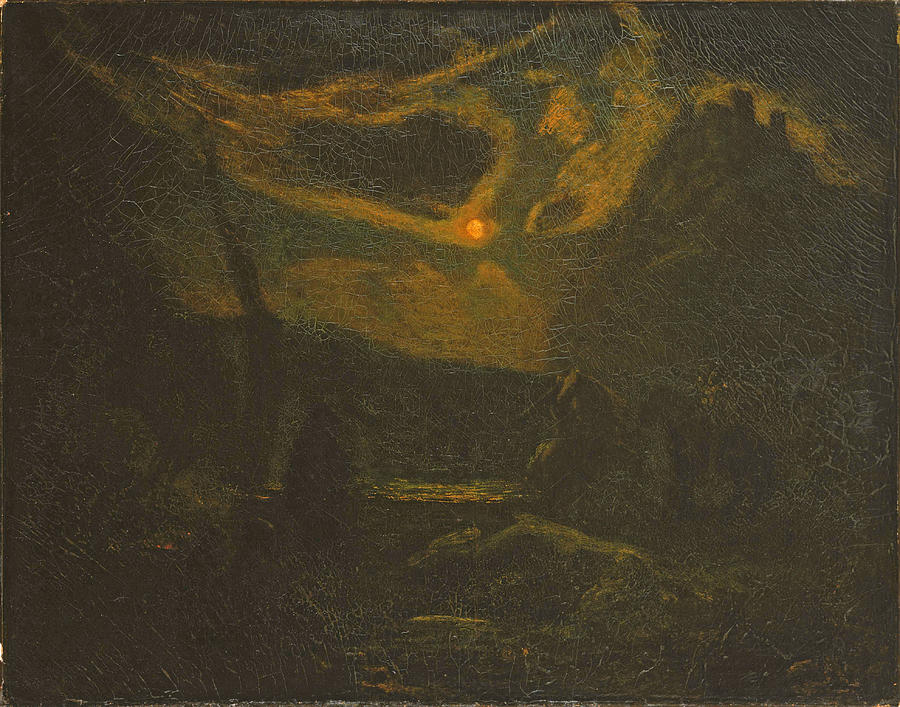 Macbeth and the Witches Painting by Albert Pinkham Ryder