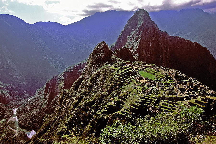Macchu Picchu Photograph by Alan Lenk