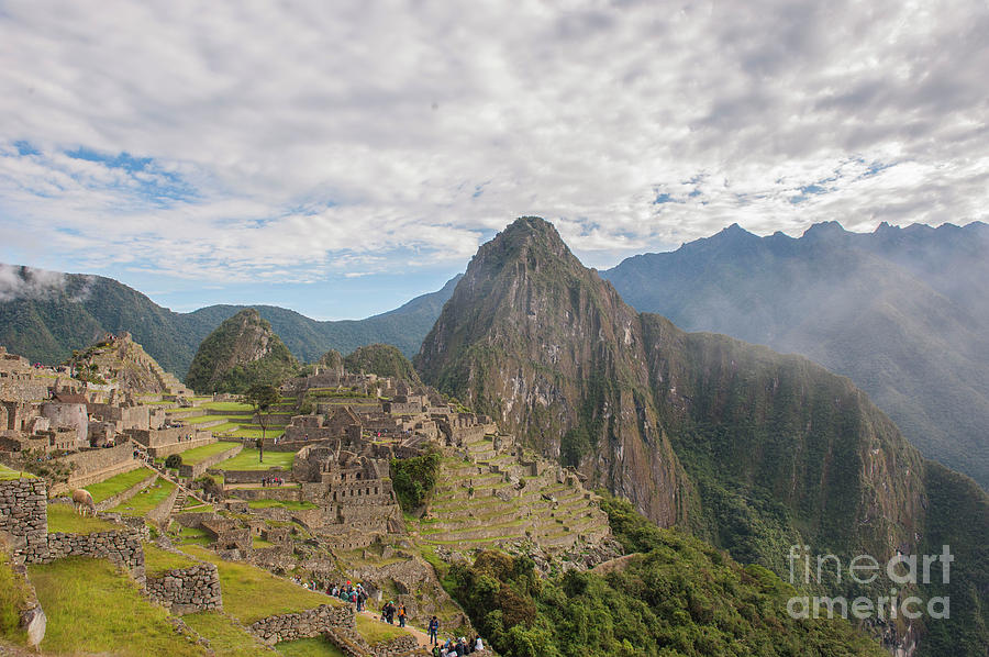 Macchu Picchu Digital Art by Roman Gomez - Fine Art America