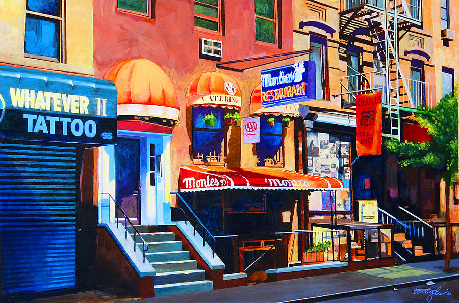 New York City Painting - MacDougal Street by John Tartaglione