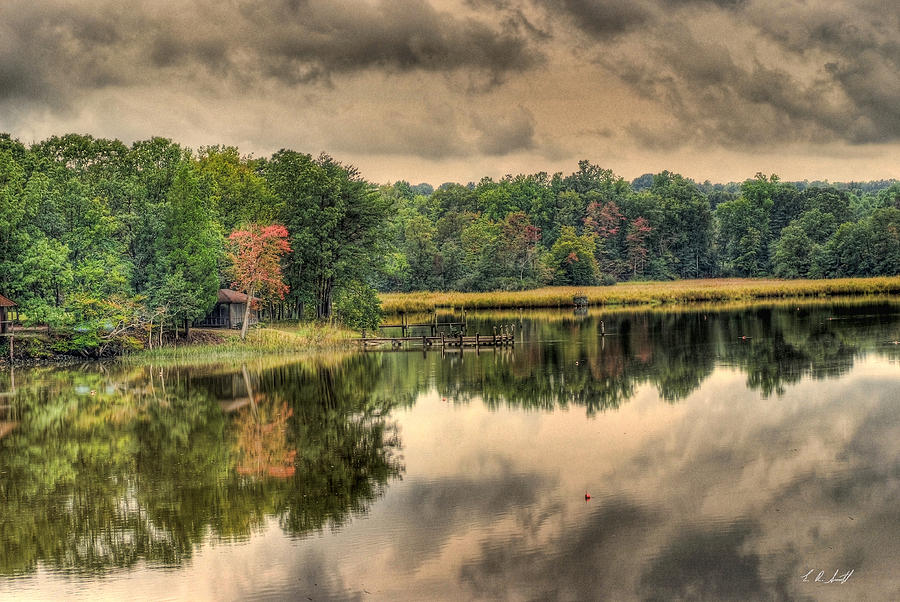 Hdr Photograph - Machadoc Creek by E R Smith Hdr Photograph - Machadoc Creek by E R Smith