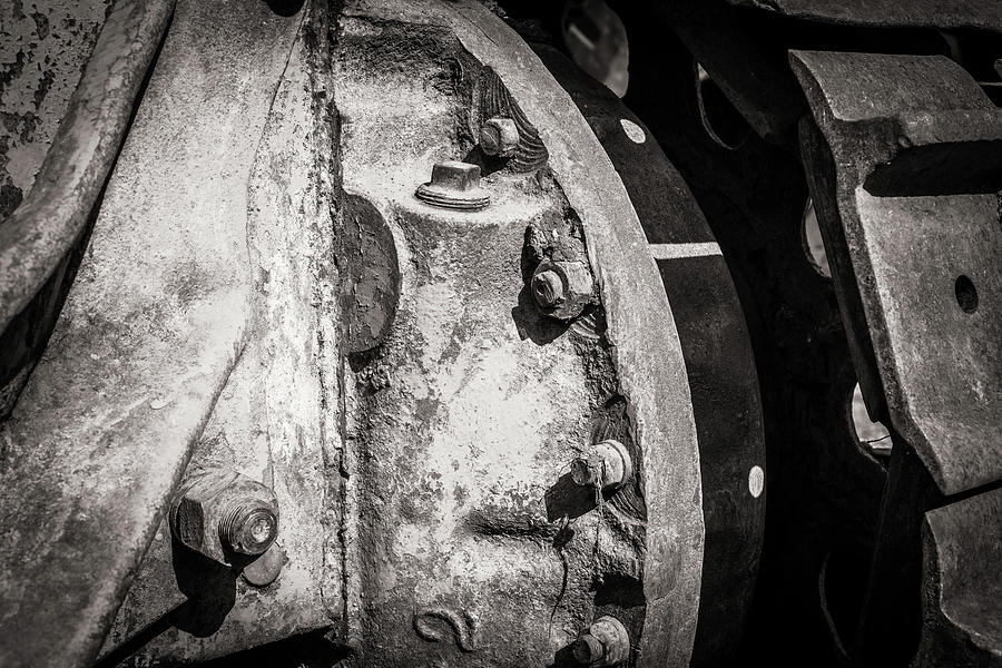Machine Abstract in Grey Dust Photograph by John Williams