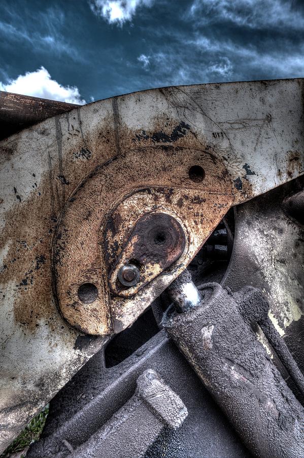 Machine Rust Hydraulic Ram Photograph by John Williams