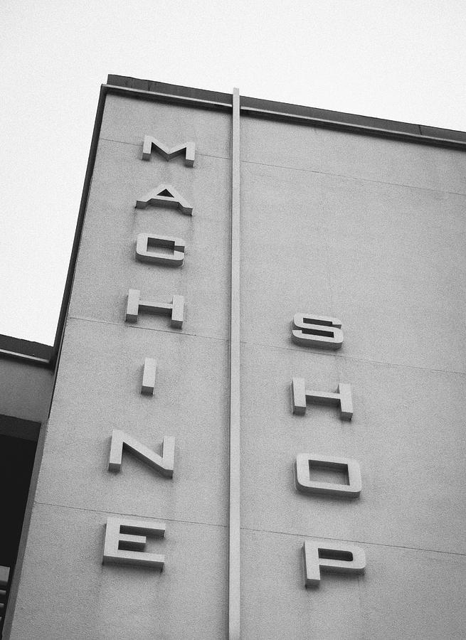 Memphis Photograph - Machine Shop by Jon Woodhams