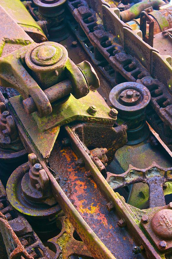 Machinery Detail Photograph by Polly Castor