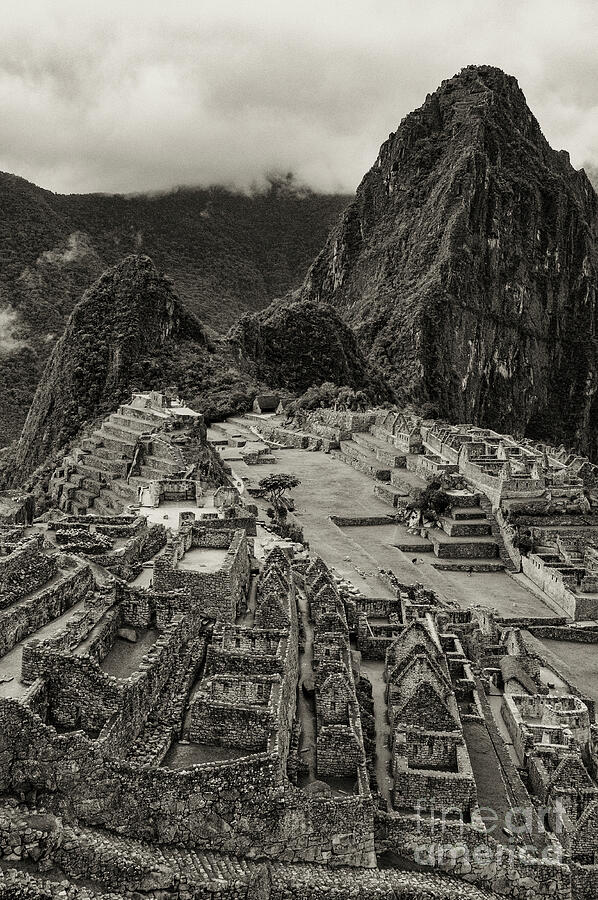 Machu Picchu City and Main Plaza 3 Photograph by Bob Phillips