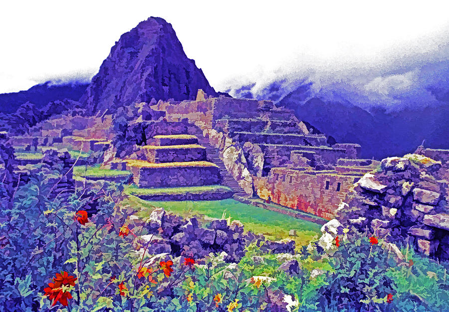 Machu Picchu Photograph by Dennis Cox