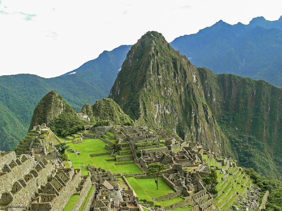 Peru Photograph - Machu Picchu - Iconic View by Allen Sheffield