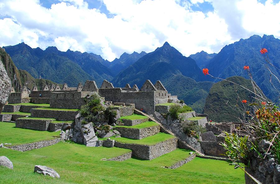 Machu Picchu Landscape Photograph by Cascade Colors