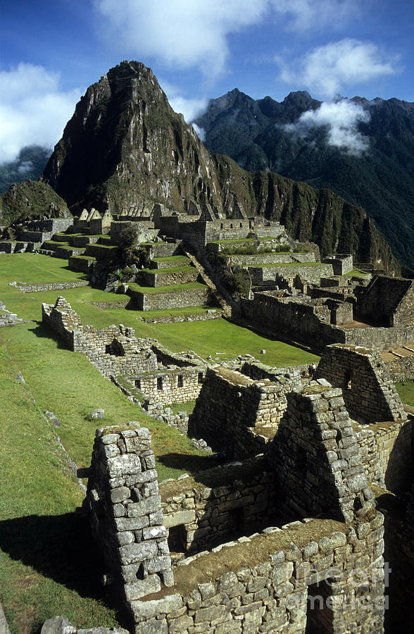 Machu Picchu New World Wonder Photograph by James Brunker