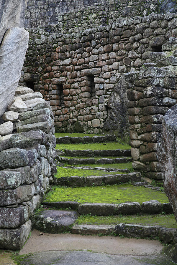 Machu Picchu Pathways Photograph by John Haldane