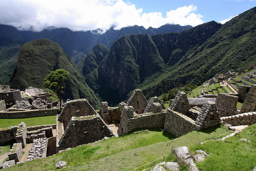 Machu Picchu Residential Sector Photograph by Aidan Moran