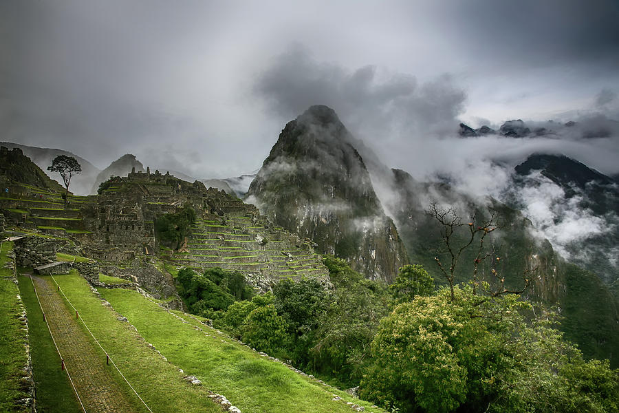 Machu Picchu Rises Photograph by John Haldane