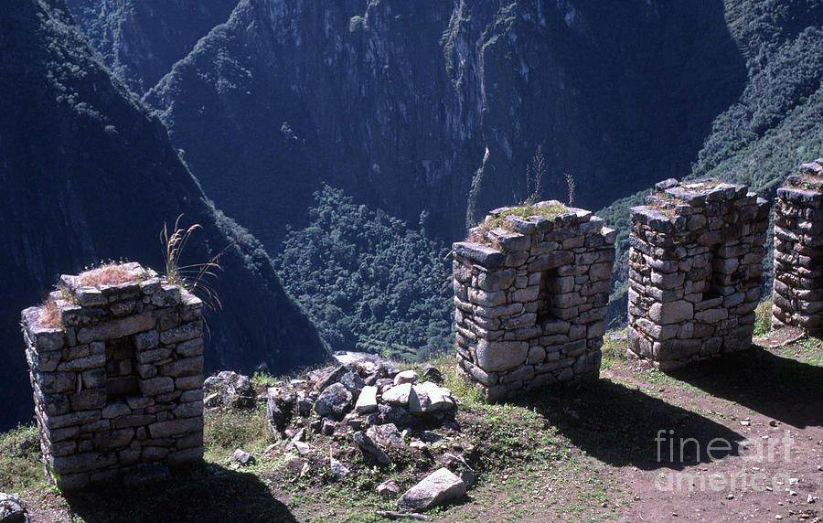 Machu Picchu-Signed-#368 Photograph by J L Woody Wooden