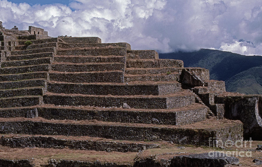 Machu Picchu-Signed-#396 Photograph by J L Woody Wooden