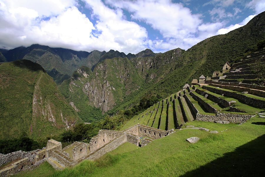 Machu Picchu Terraces Photograph by Aidan Moran