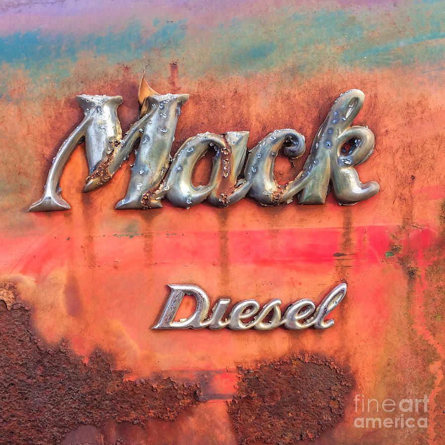 Mack Diesel Photograph by Terry Rowe
