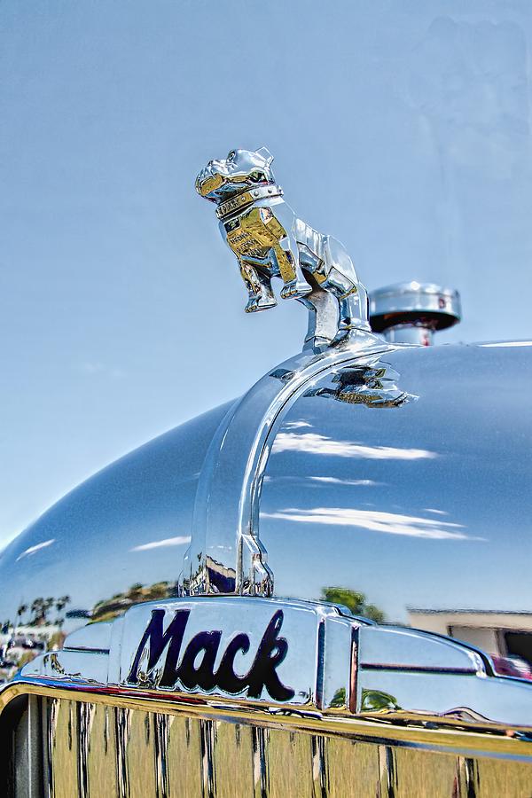 Mack hood ornament Photograph by Rudy Umans