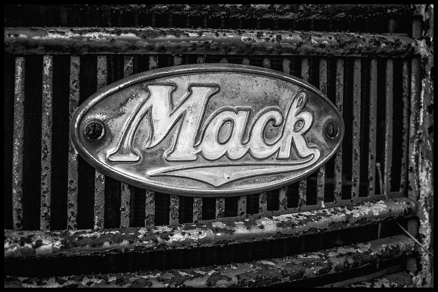 Mack truck emblem Photograph by Matthew Pace