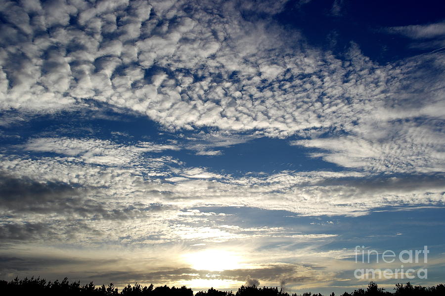 Mackerel Sky Photograph by Andy Thompson