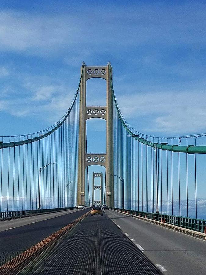 Mackinac Bridge Photograph by Nikki Mason - Fine Art America