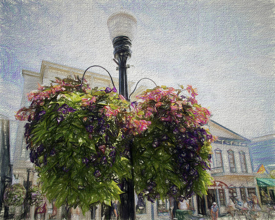Mackinac Island Blooms Photograph by Rebecca Snyder