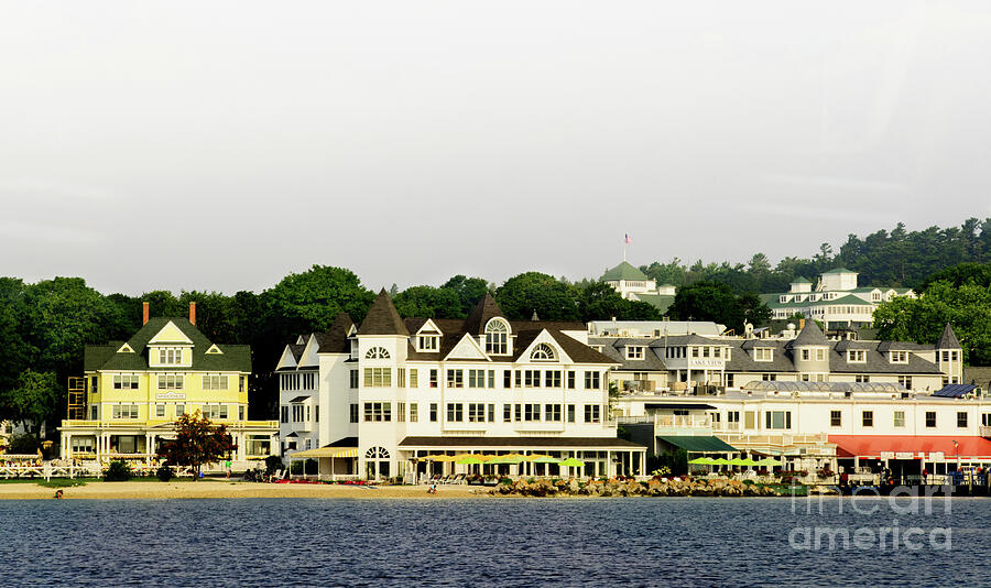 Mackinac Island View From the Boat Photograph by Randy J Heath