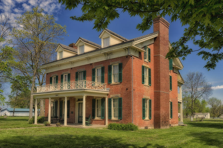 Maclay House Tipton Mo Built In 1858 Dsc01873 Photograph by Greg Kluempers