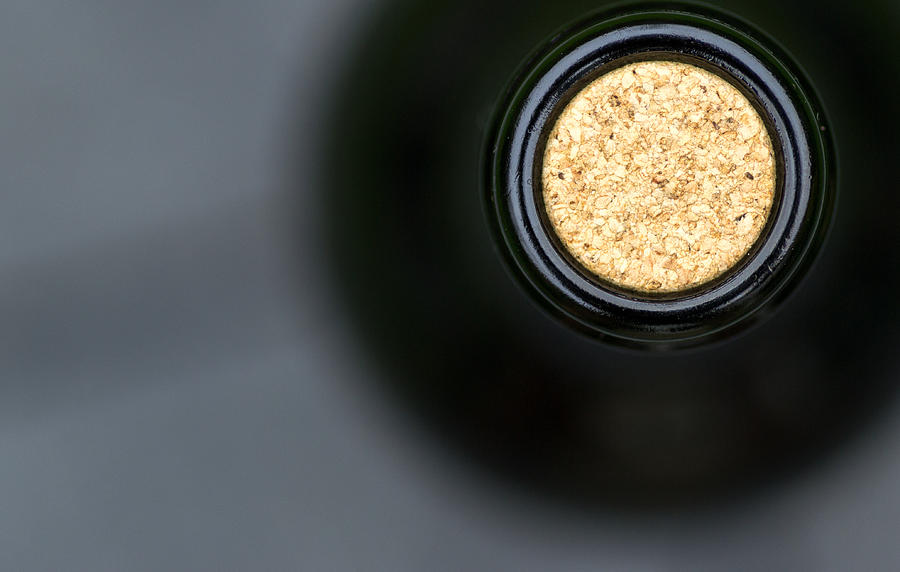 Macro Closeup Wine Bottle Cork Photograph by John Williams
