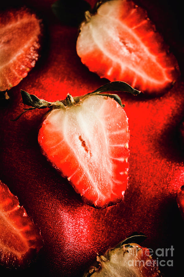 Macro shot of ripe strawberry Photograph by Jorgo Photography