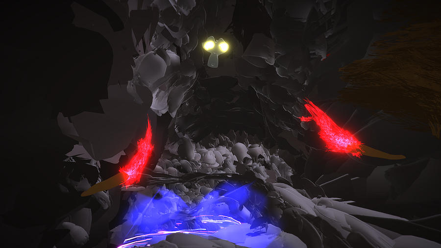 Vr Digital Art - Mad Cave by Kab Vr Digital Art - Mad Cave by Kab