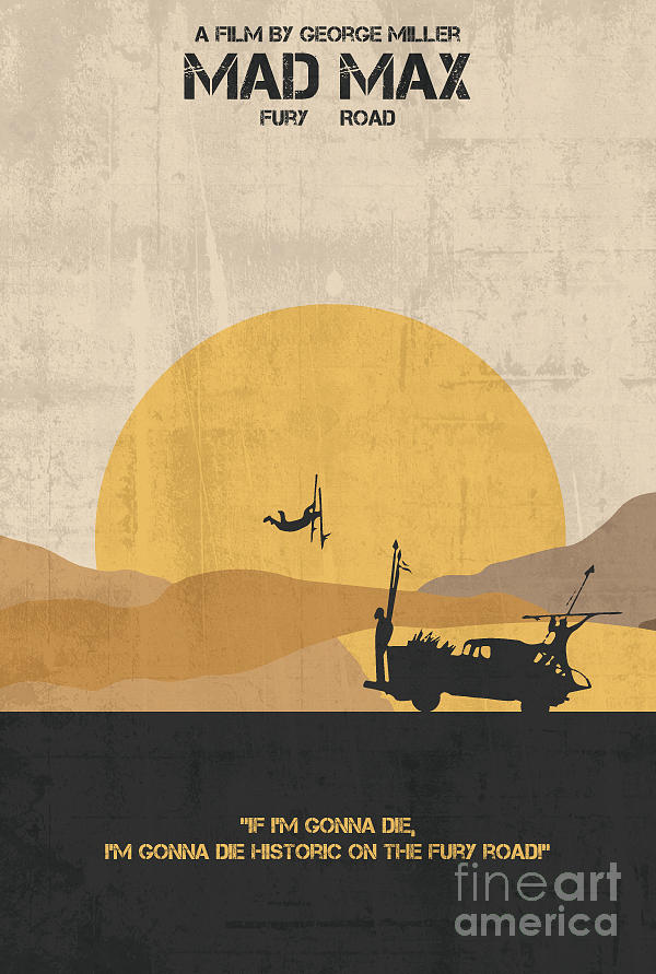 Mad Max - Fury Road Poster Painting by Celestial Images