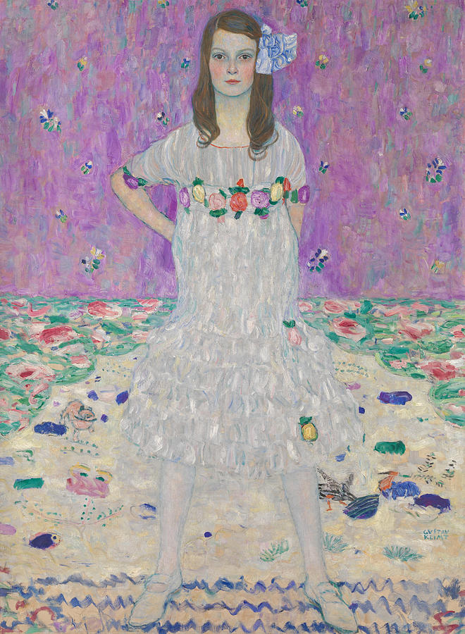 Mada Primavesi Painting by Gustav Klimt