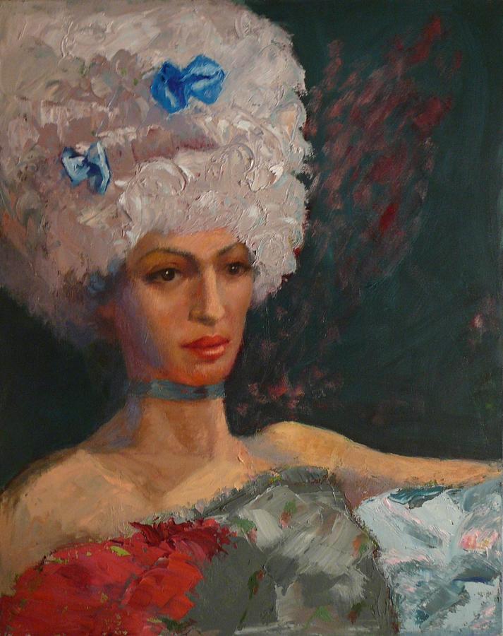 Libertine Painting - Madam P by Irena Jablonski Libertine Painting - Madam P by Irena Jablonski