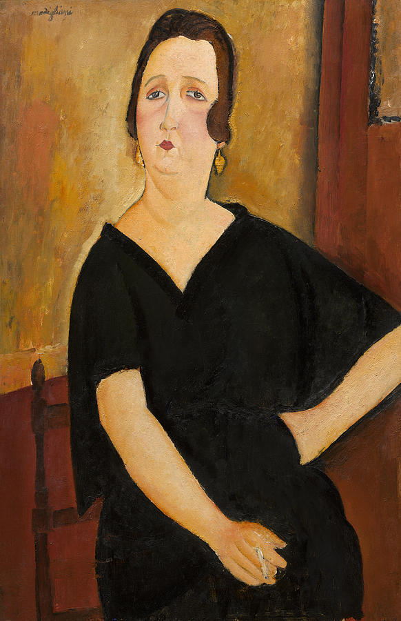 Madame Amedee Painting by Amedeo Modigliani