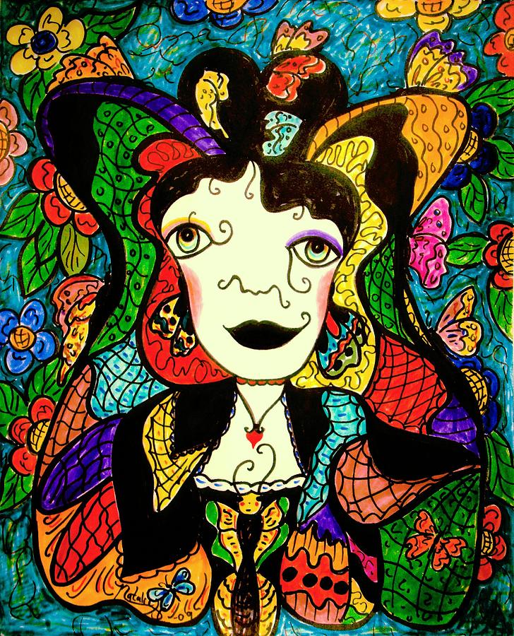 Madame Butterfly Painting by Natalie Holland