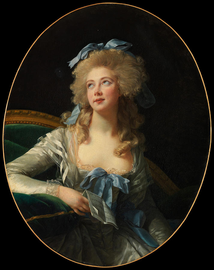Madame Grand. Noel Catherine Verlee  Painting by Louise Elisabeth Vigee Le Brun